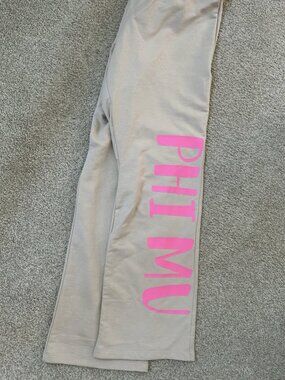 Phi Mu Sorority Yoga Pants NWT XL